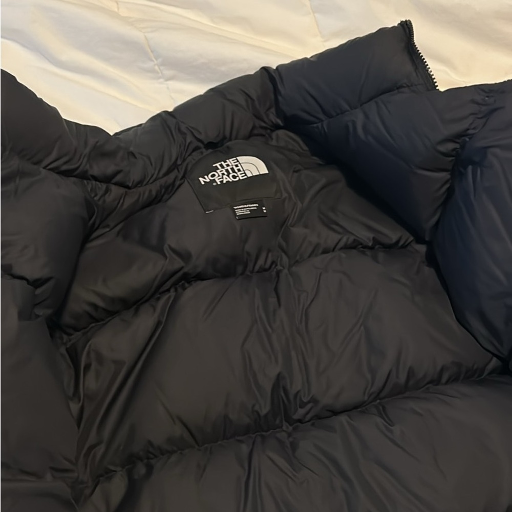 The North Face Nuptse Jacket - Yellow Leopard - Picture 3 of 6